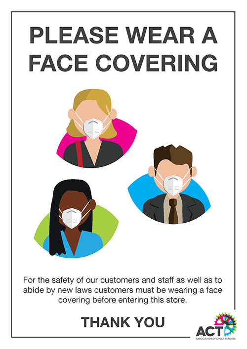 Face Covering Poster - ACT